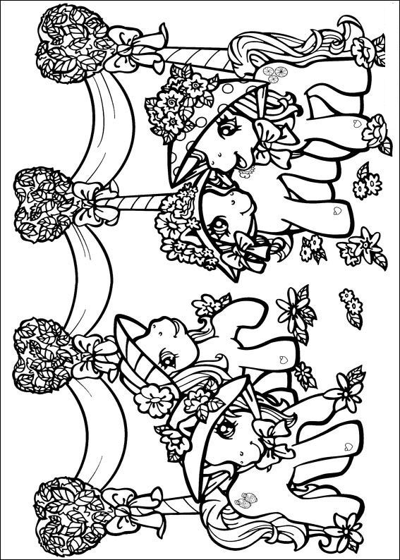Kids-n-fun.com | Coloring page My little pony My little pony